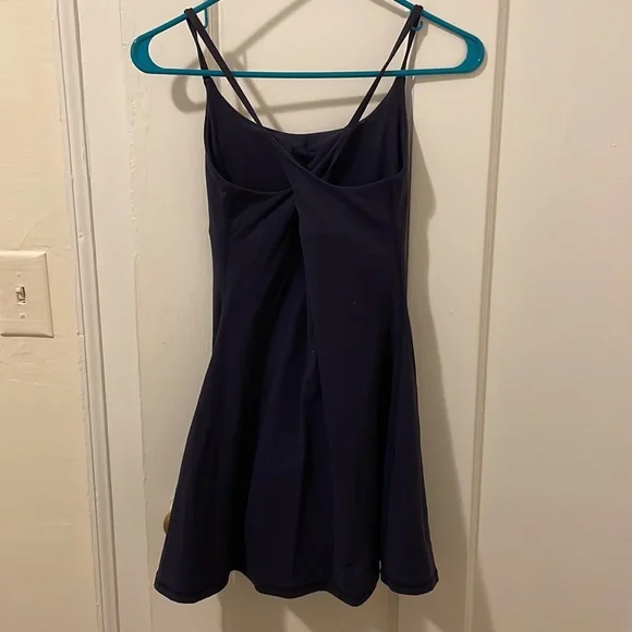 Halara Exercise Dress Everyday Cloudful™ Backless 2-in-1 Flare - Picture 5 of 7